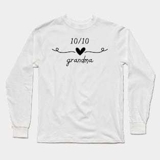 10 Outer 10 Grandma Long Sleeve T-Shirt